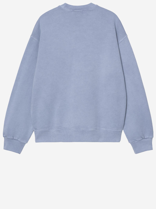 Cotton Sweatshirt Light Blue Sweatshirts