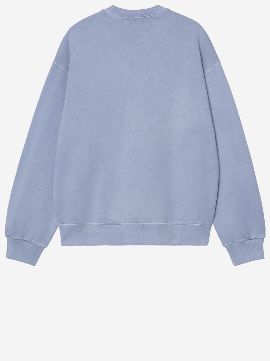 Cotton Sweatshirt Light Blue Sweatshirts