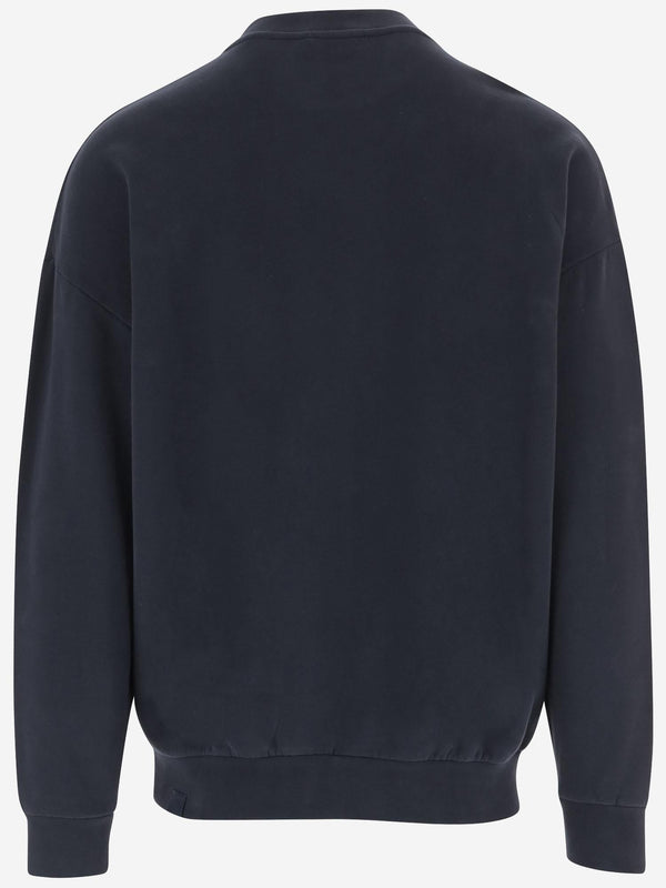 Cotton Sweatshirt Navy Sweatshirts