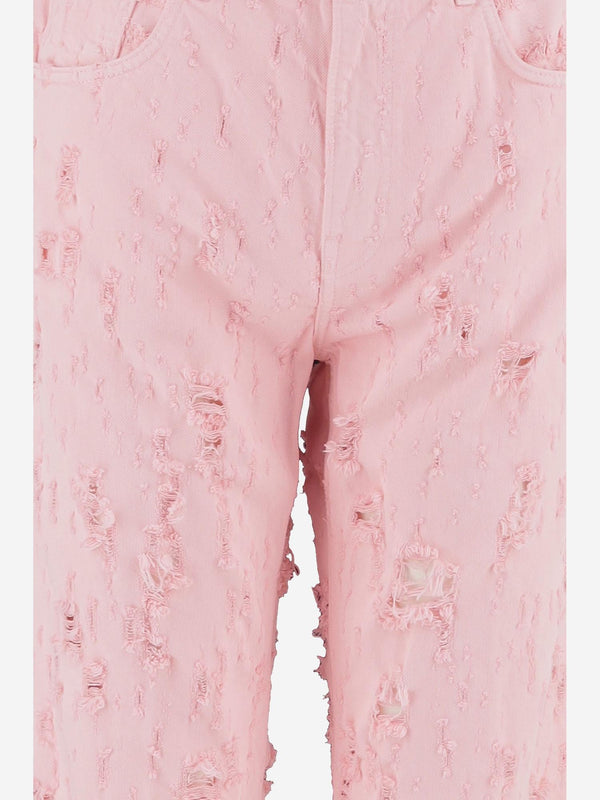 Cotton Jeans Pink