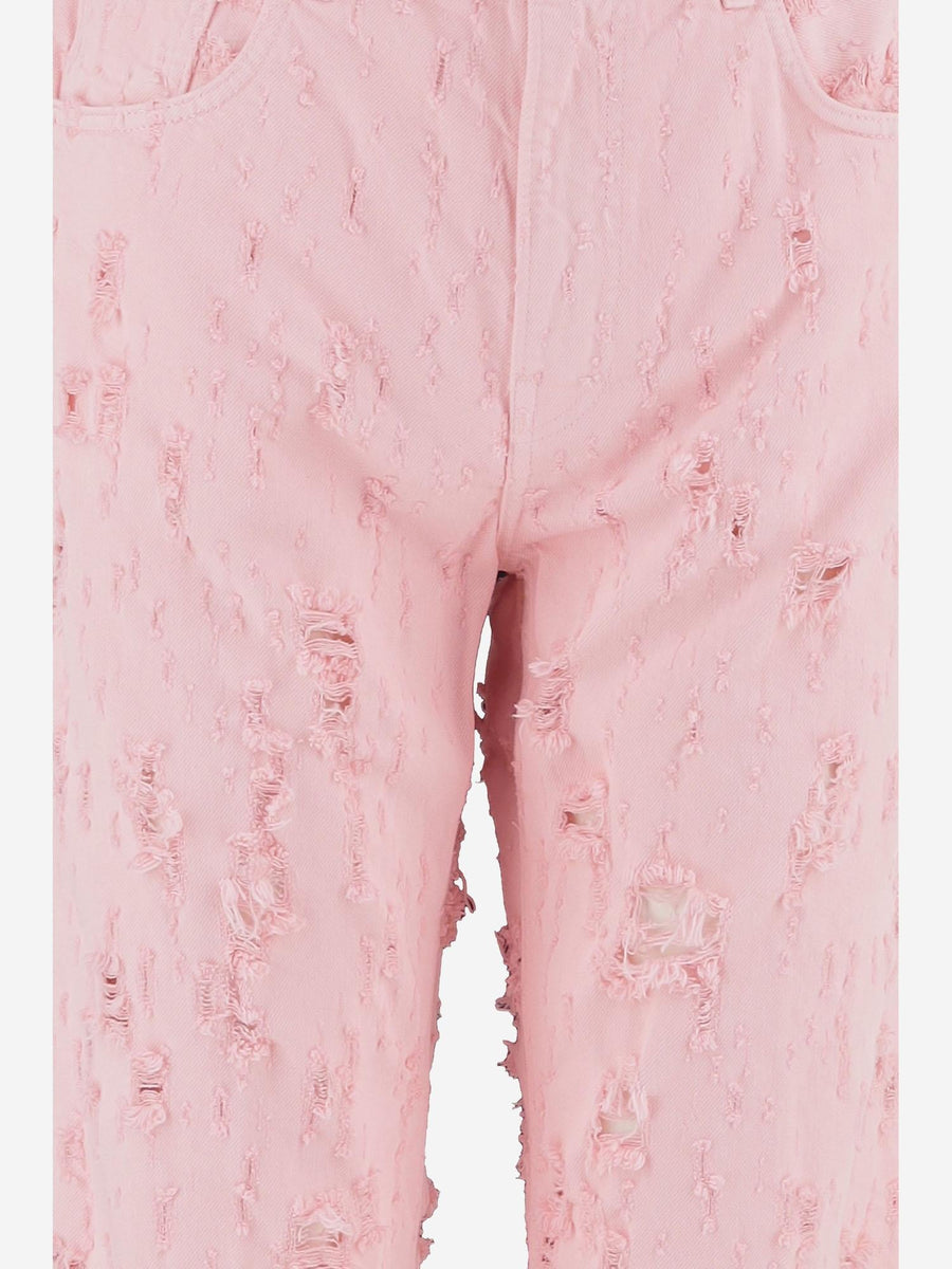 Cotton Jeans Pink
