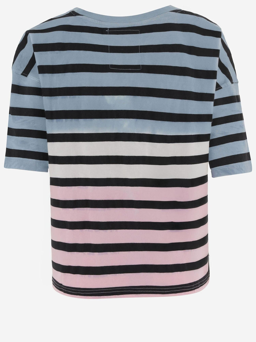 Cotton T-Shirt With Logo Print Multicolour T-shirts & Jerseys