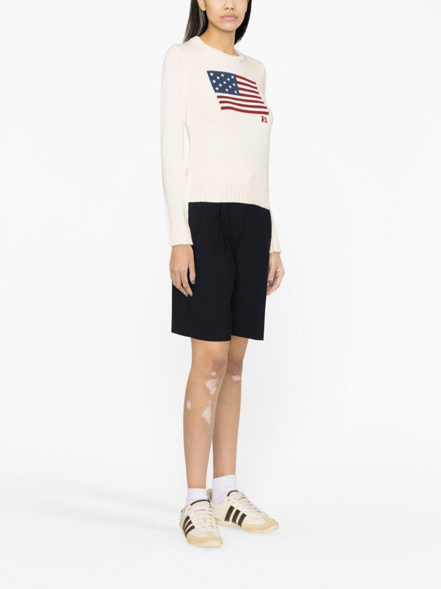 Sweater White Cotton