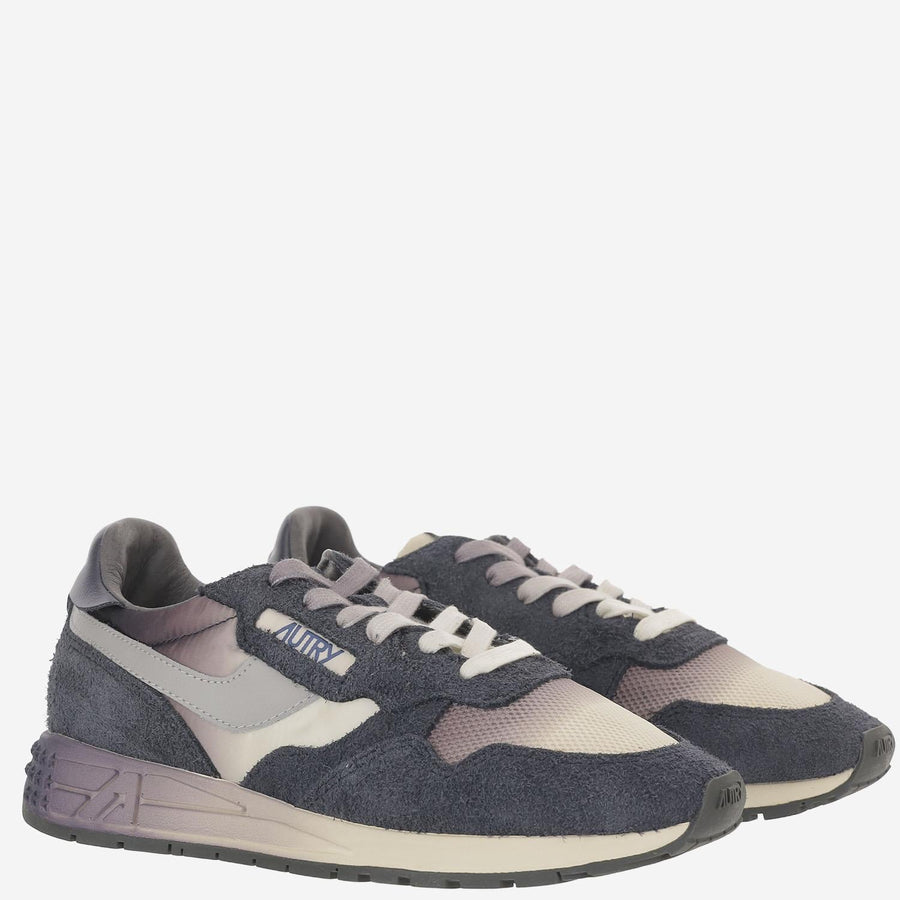 Sneakers Reelwind Navy Leather Trainers