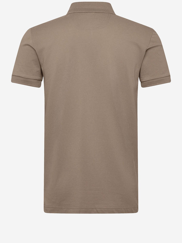 Polo Shirt Cotton Beige