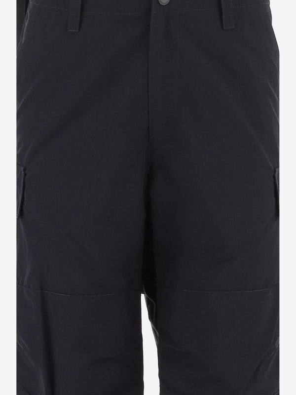 Cargo Trousers Nylon Black Polyamide