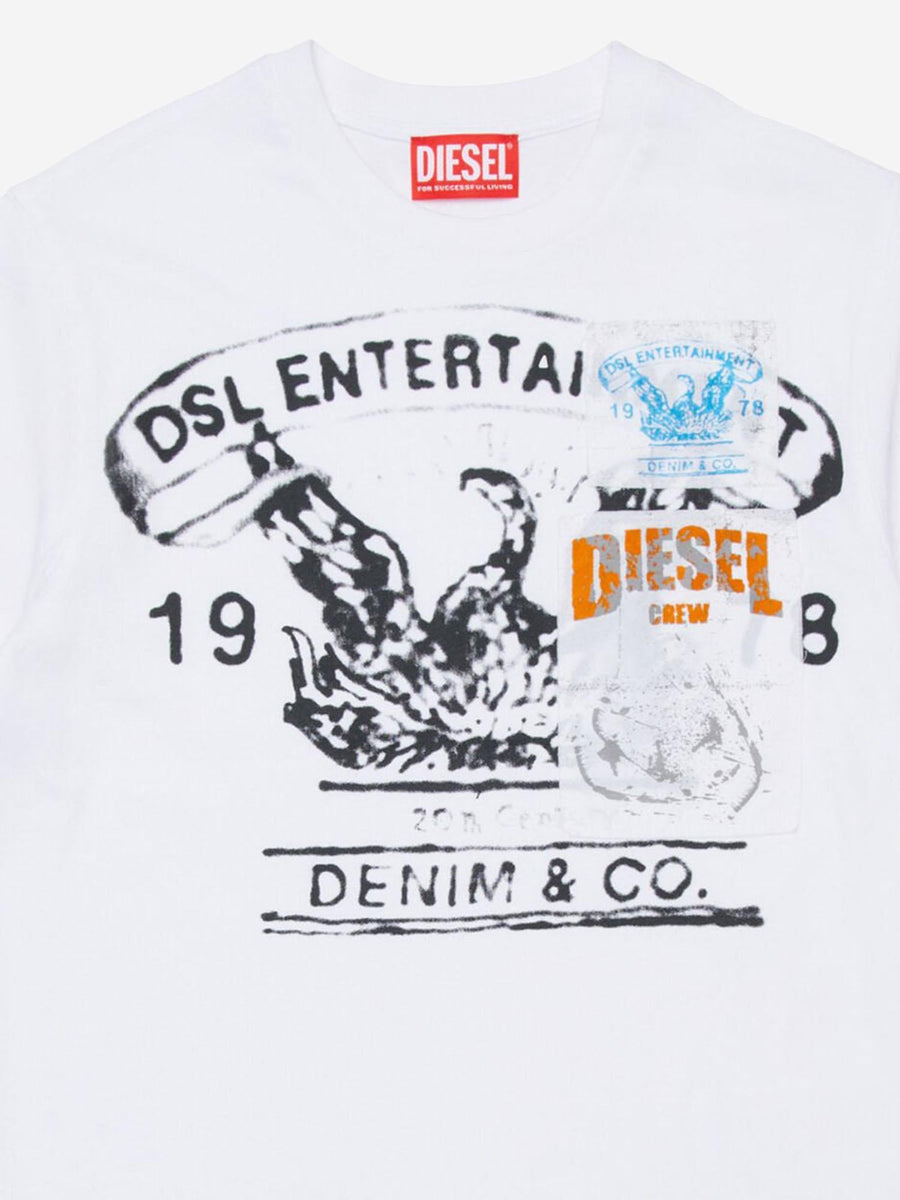 Logo Cotton T-Shirt White T-shirts