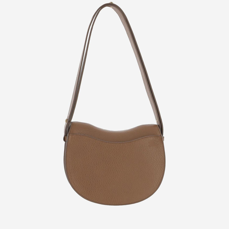 Small Rocking Horse Bag Beige Calfskin Handbags