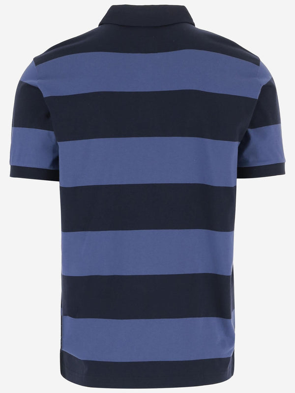 Polo Shirt Striped Cotton