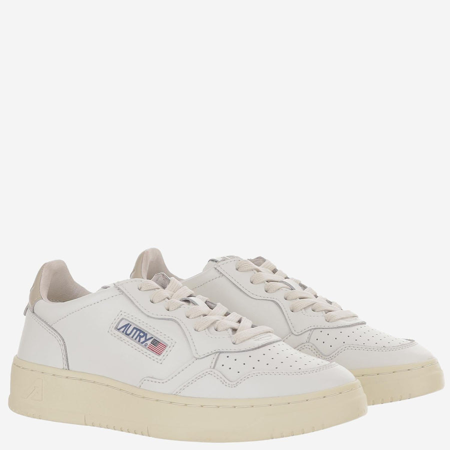 Leather Sneakers Medalist Low Beige Trainers