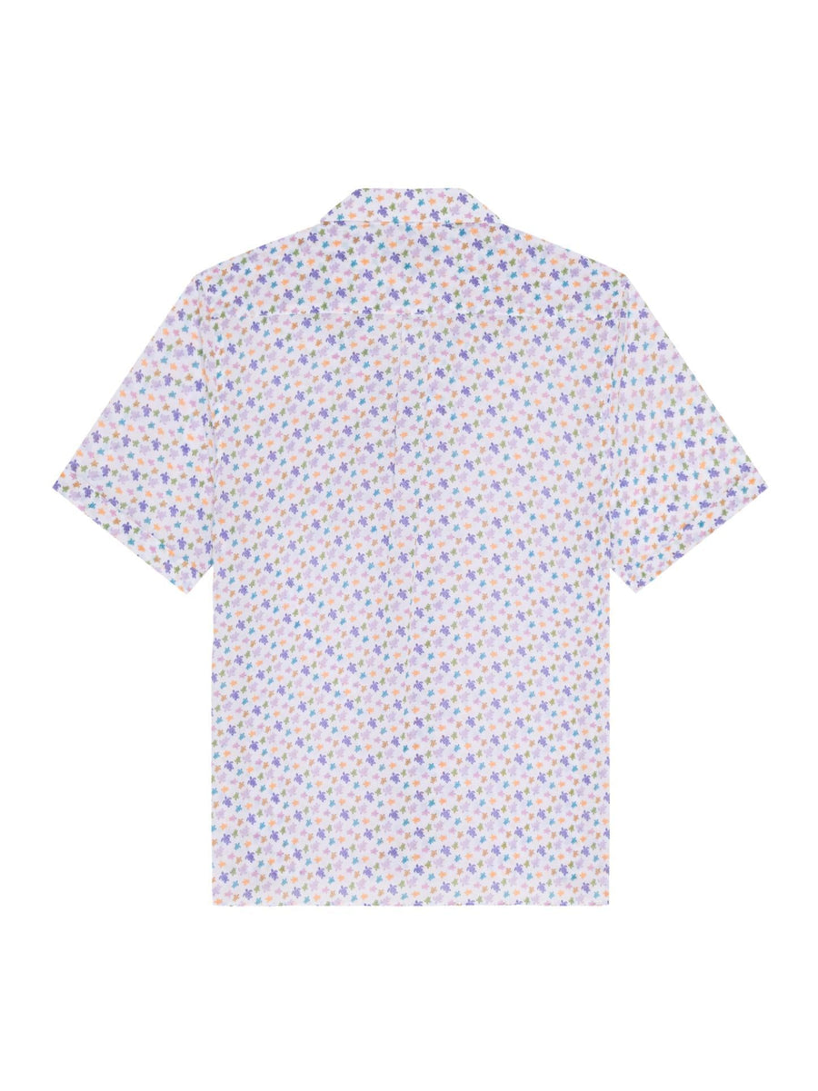 Micro Ronde Des Tortues Shirt White Organic Cotton