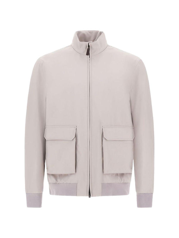 Wool Jacket Pearl Grey
