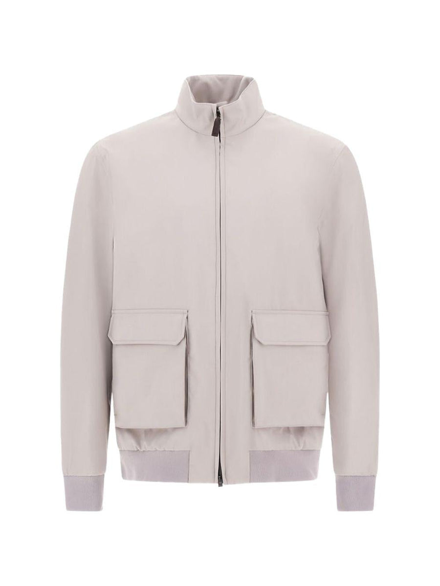Wool Jacket Pearl Grey