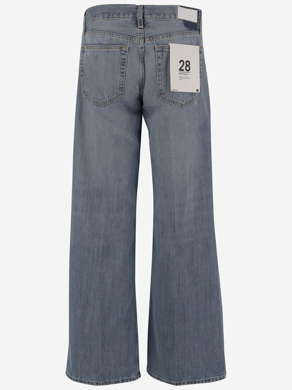 Cotton Denim Jeans With Classic Style