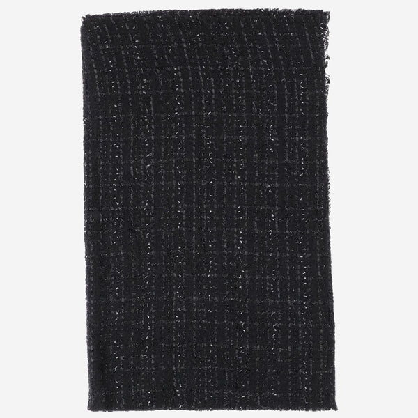 Scarf Manon Wool Blend Black Nylon