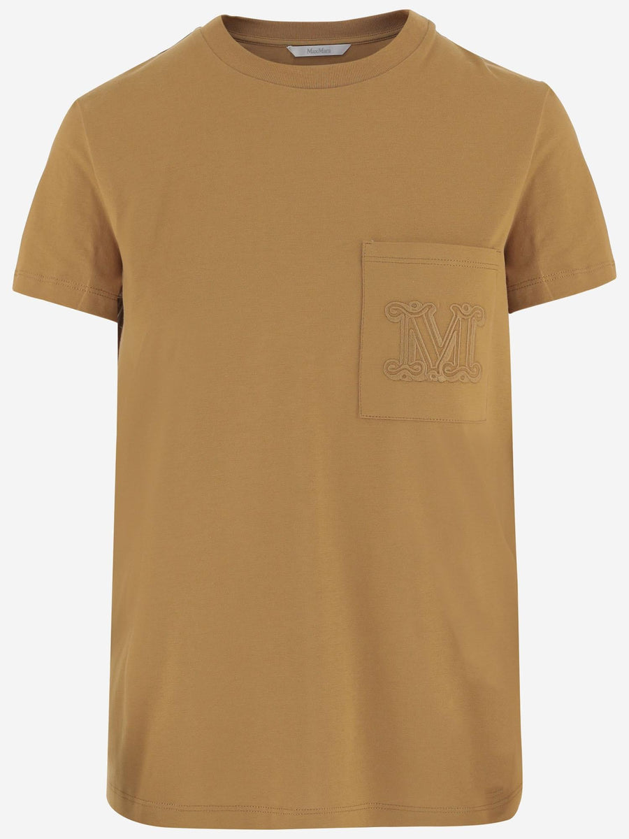 Cotton T-Shirt Light Brown T-shirts & Jerseys