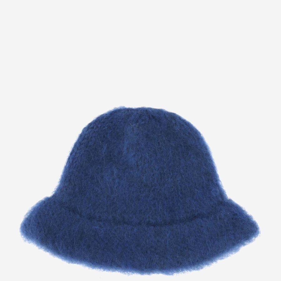 Navy Wool Bucket Hat Finnshep
