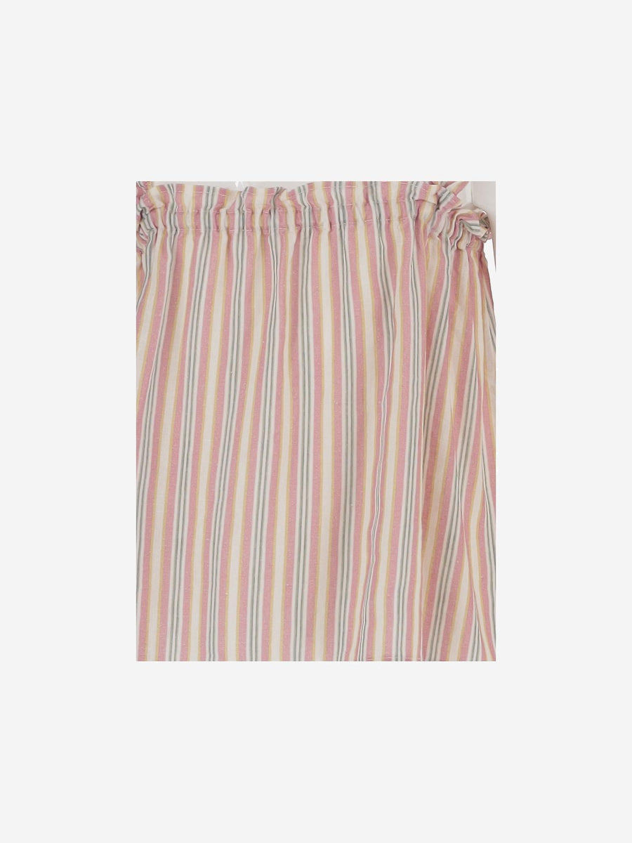 Tank Top Pink-Multi Linen Blouses And Shirts