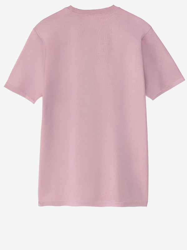 Cotton T-Shirt Pink Single Jersey T-shirts