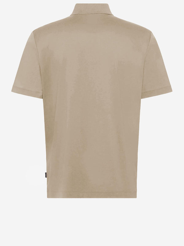 Polo Shirt Cotton Beige