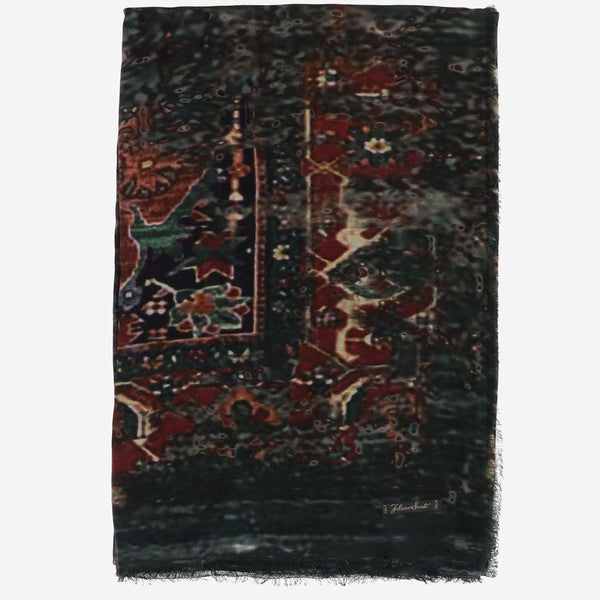 Scarf Carpet Modal And Cashmere Multicolour