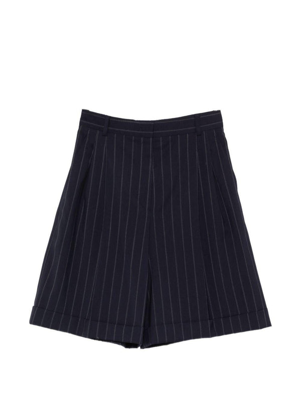 Shorts Studio Blue Wool