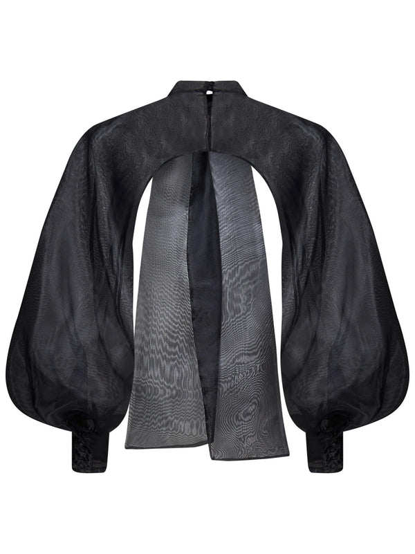 Shirt With Lavallière Tie Black Waistcoats & Gilets