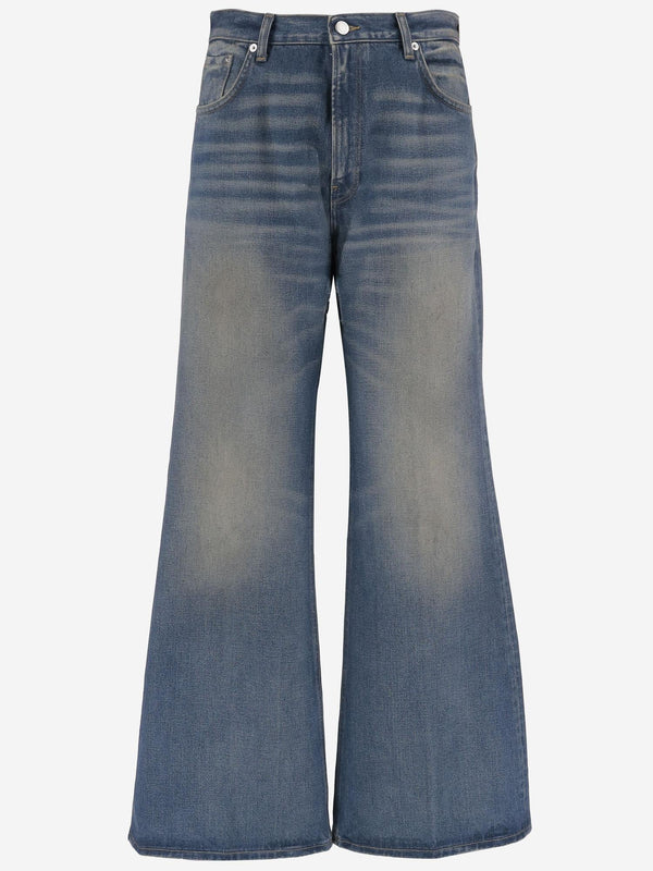 Cotton Denim Jeans Blue