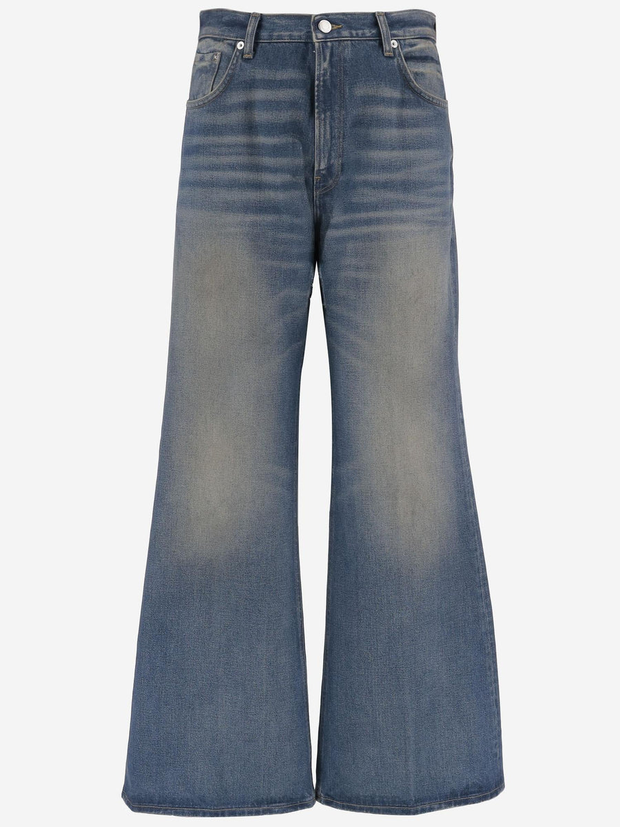 Cotton Denim Jeans Blue
