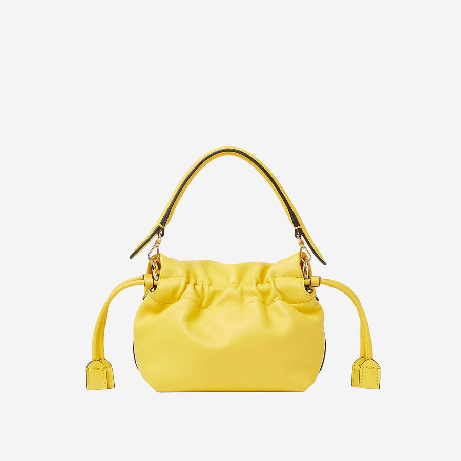 Shoulder Bag Nappa Leather Yellow