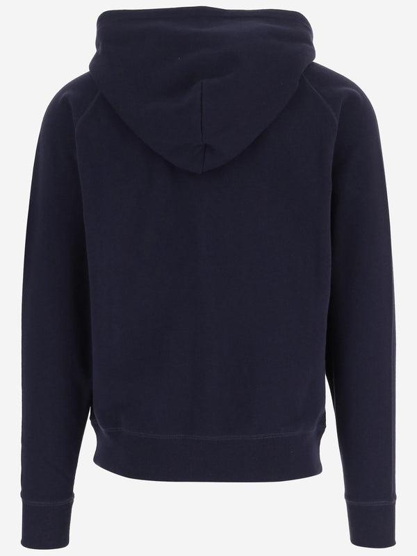Cotton Hoodie Navy Sweatshirts