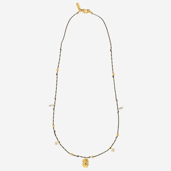 Necklace Liberty Talisman Gold Brass