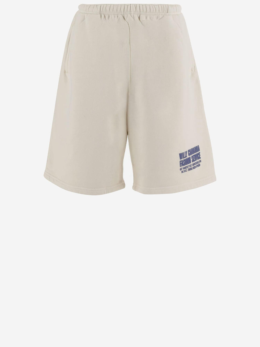 Cotton Shorts Ivory