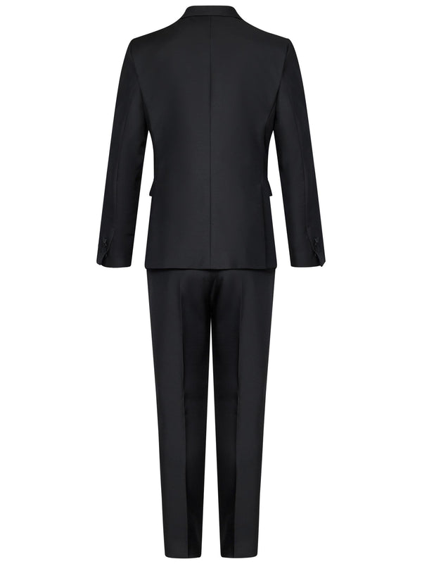 Suit London Black Virgin Wool Suits