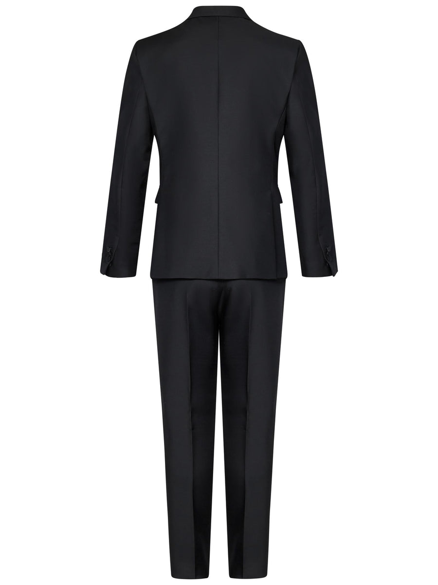 Suit London Black Virgin Wool Suits