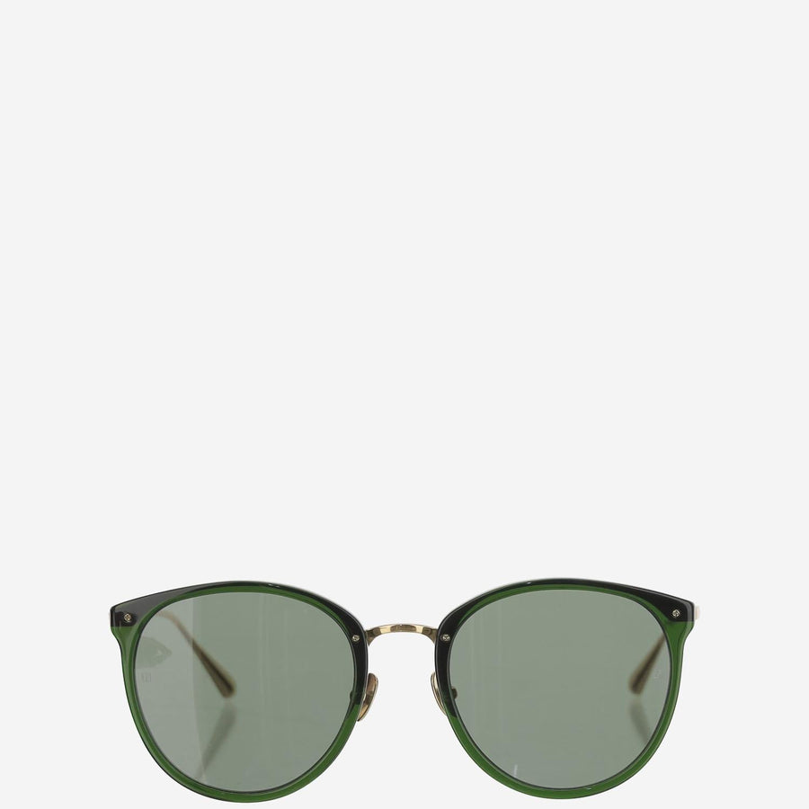 Calthorpe Sunglasses Green Acetate