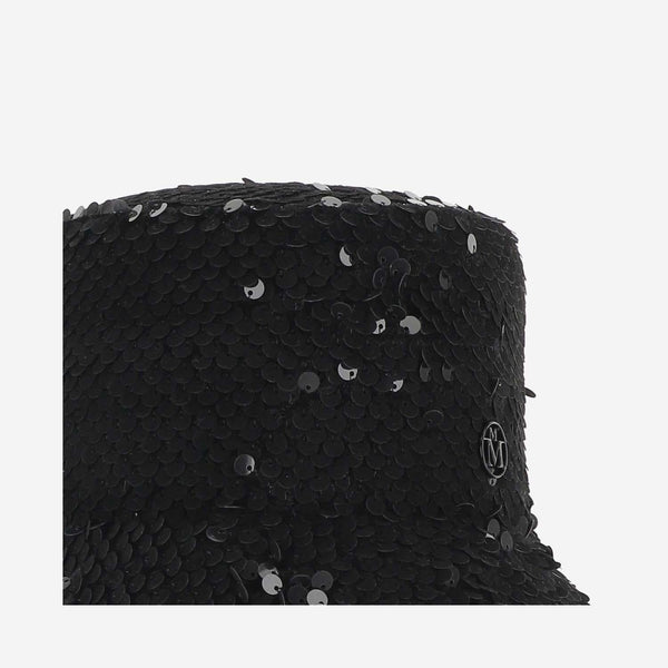 Kendall Cloche Hat Black Rabbit Felt
