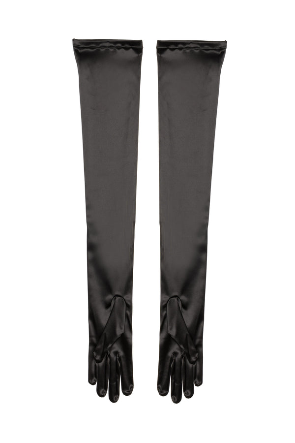 Gloves Opera Silk Black