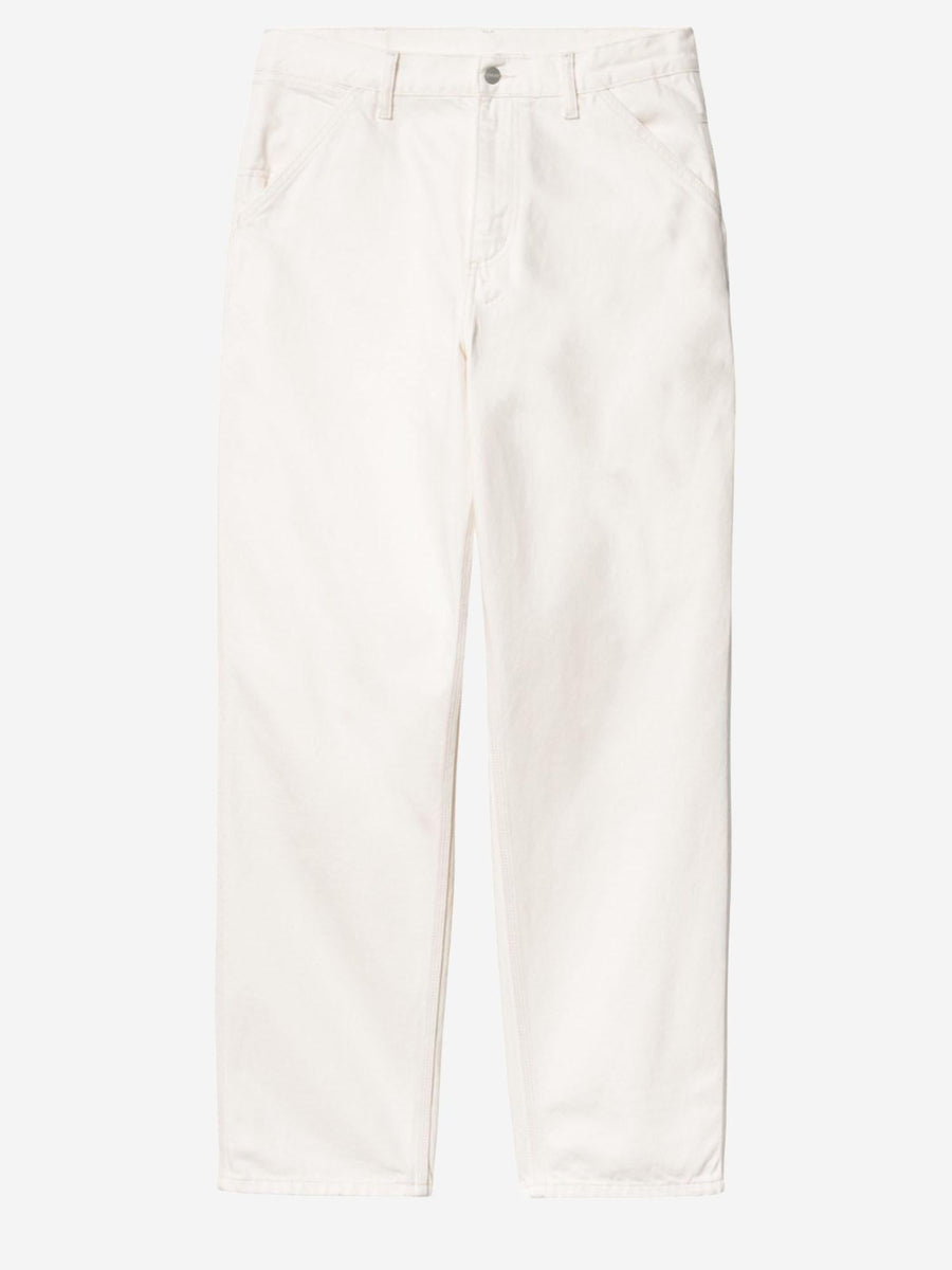 Jeans White Cotton