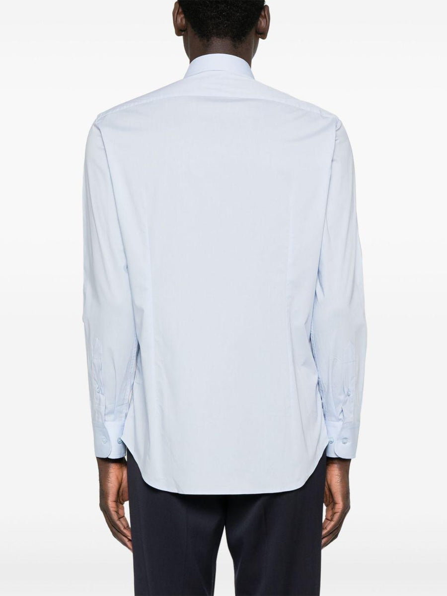Shirt Light Blue Cotton