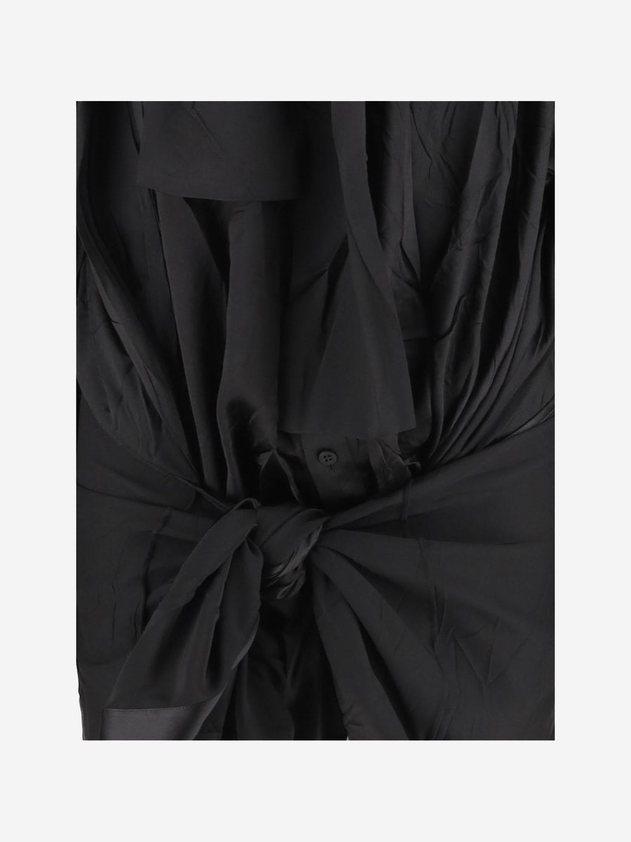 Silk Blouse Black