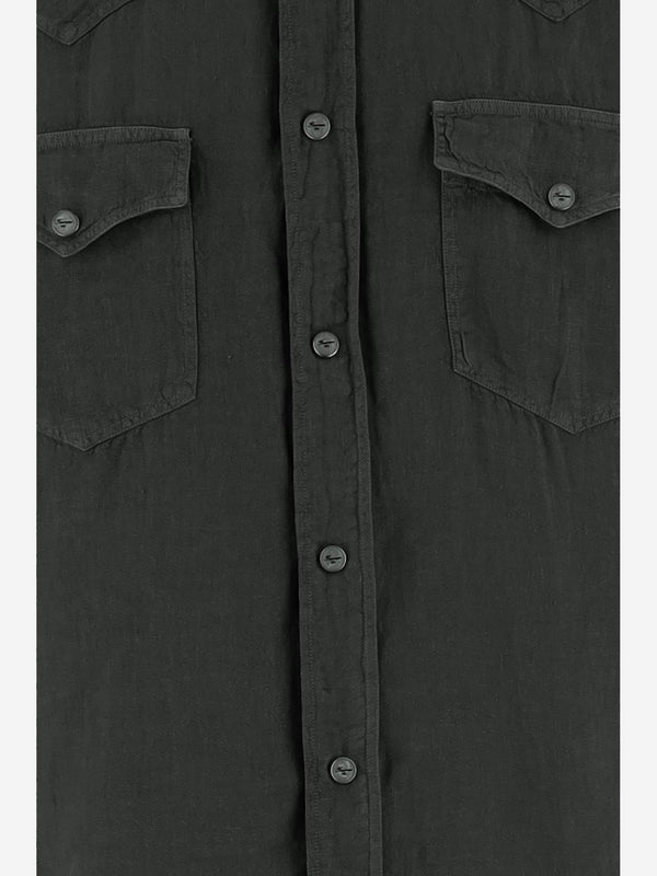 Shirt Linen Green