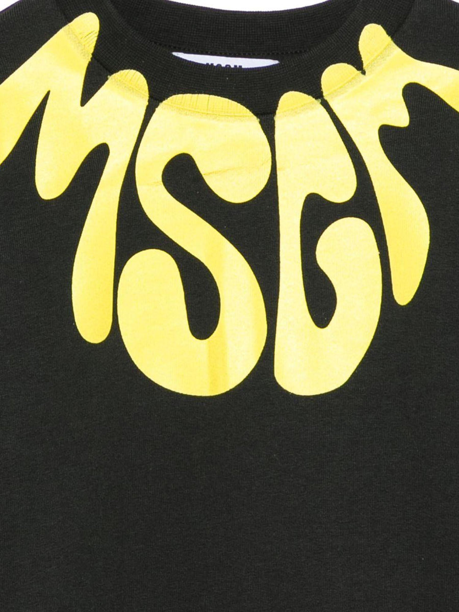 Sweatshirt Cotton Black Hoods & Sweatshirts