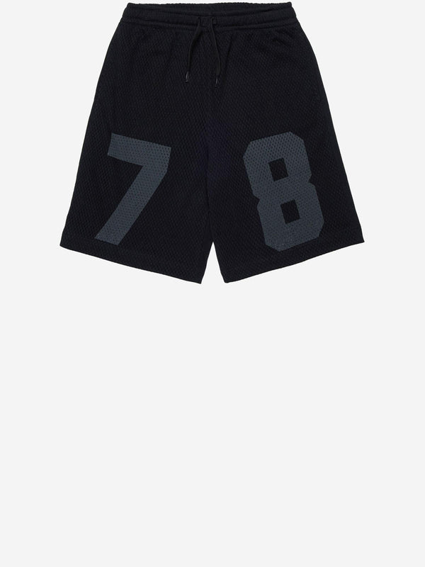 Shorts Pmesh Black Cotton