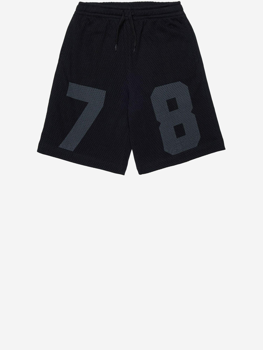 Shorts Pmesh Black Cotton