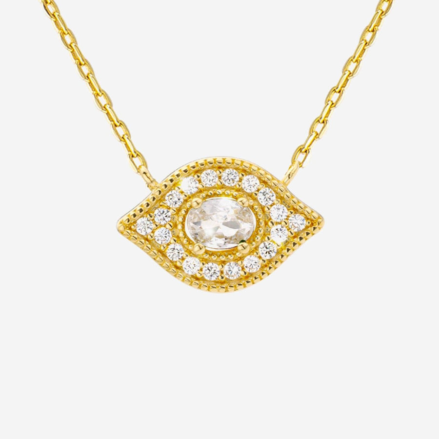 Necklace Majestic Eye Gold-Plated Brass