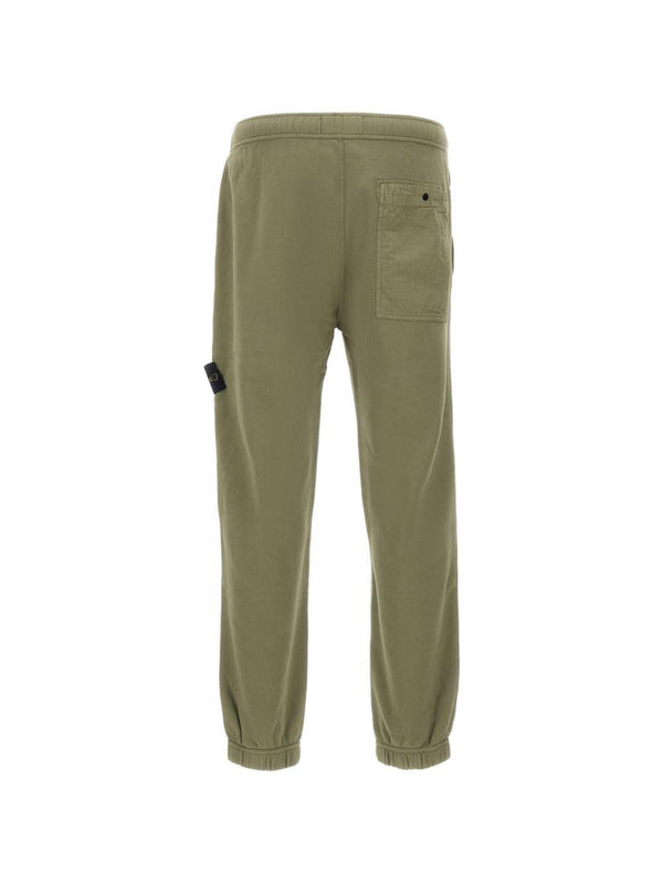 Trousers Military Green Cotton