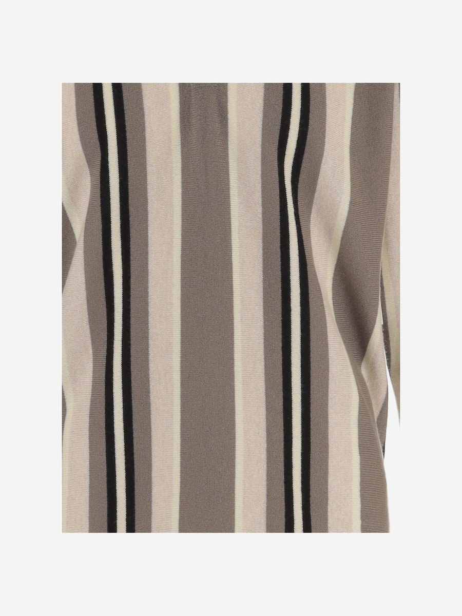 Polo Shirt Striped Cashmere Multicolour