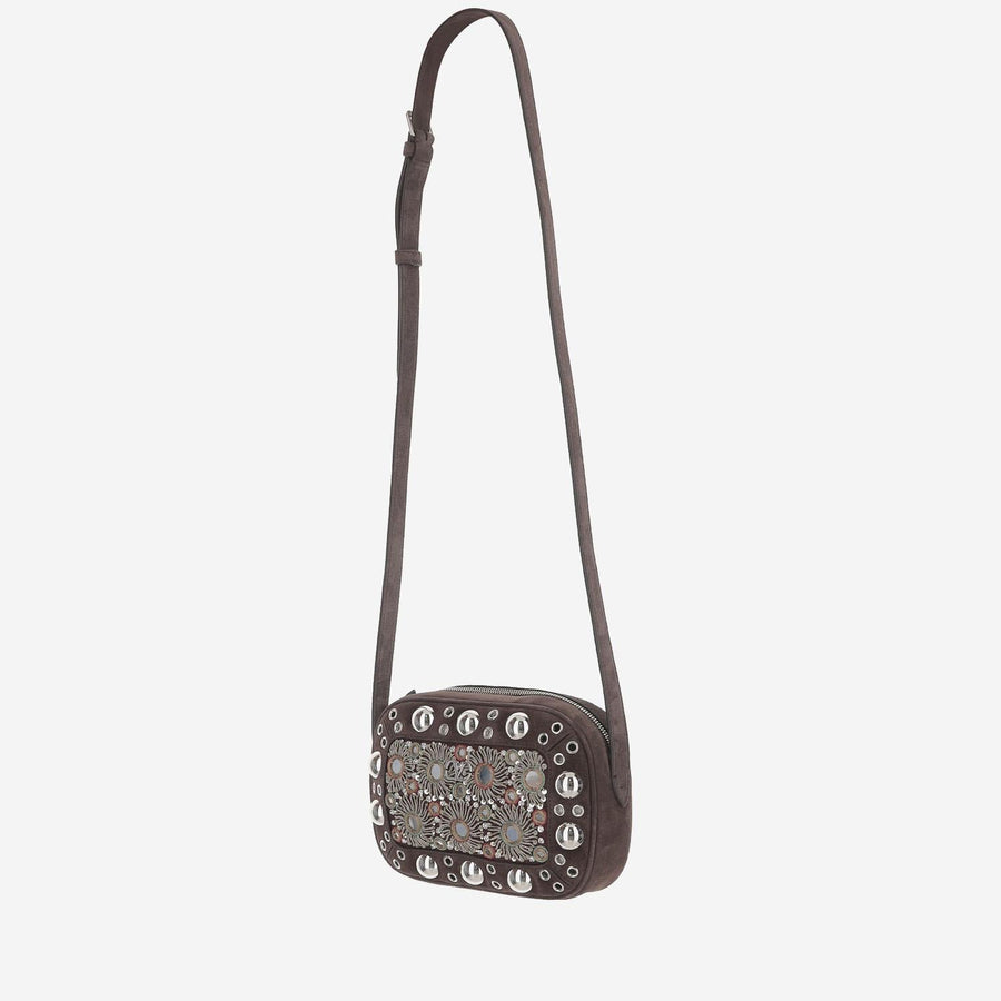 Nellcôte Suede Shoulder Bag Leather