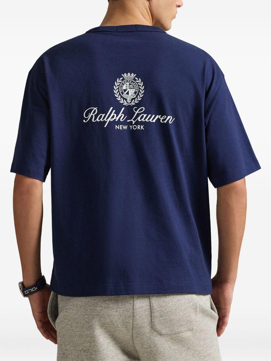 Crewneck T-Shirt Blue T-shirts